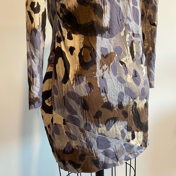 DVF MINI ANIMAL PRINT DRESS/ TUNIC - Picture 4 of 5